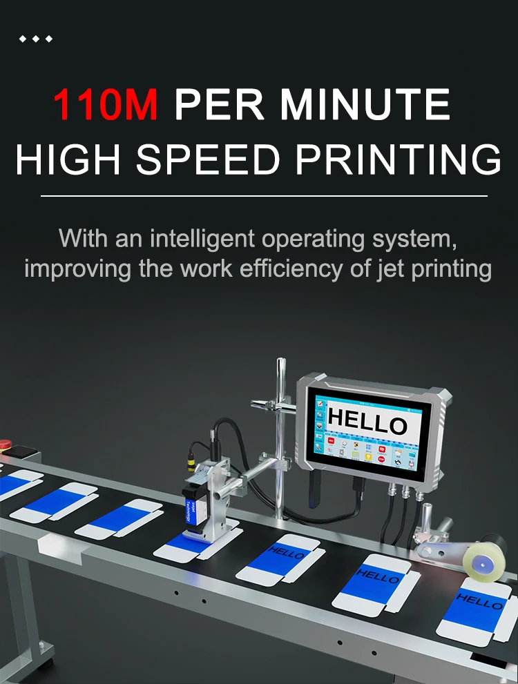 Manufacturer Low Price Industrial Inkjet Printer