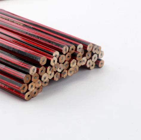 
 Карандаш HB классический, деревянный карандаш с ластиком, красная роспись, для набросков, для офисных принадлежностей  