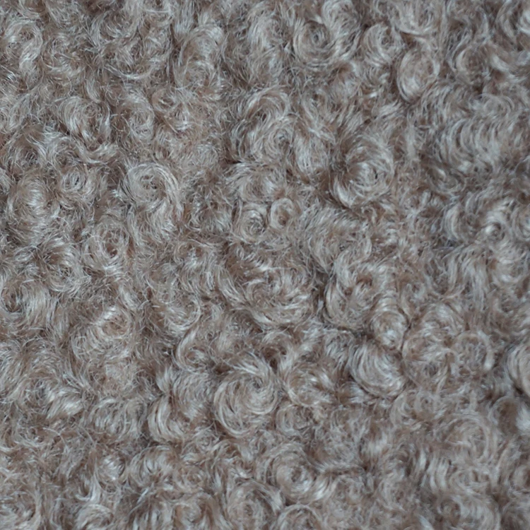 Цветная овечья бархатная плюшевая флисовая ткань kain rasfur, Женская ткань для одежды