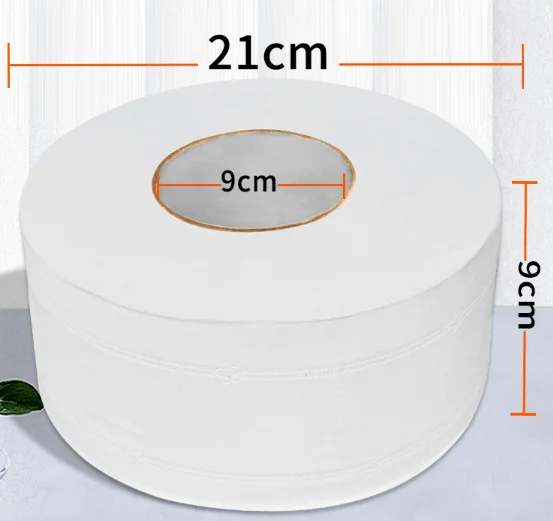 
 Белая туалетная бумага в рулоне  