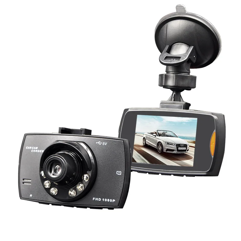 
2,7 дюймовый ЖК-экран автомобильная видеокамера G30 Автомобильный DVR видеорегистратор с разрешением Full HD 1080P видеокамера с ночного видения в режиме циклической записи G-sensor 