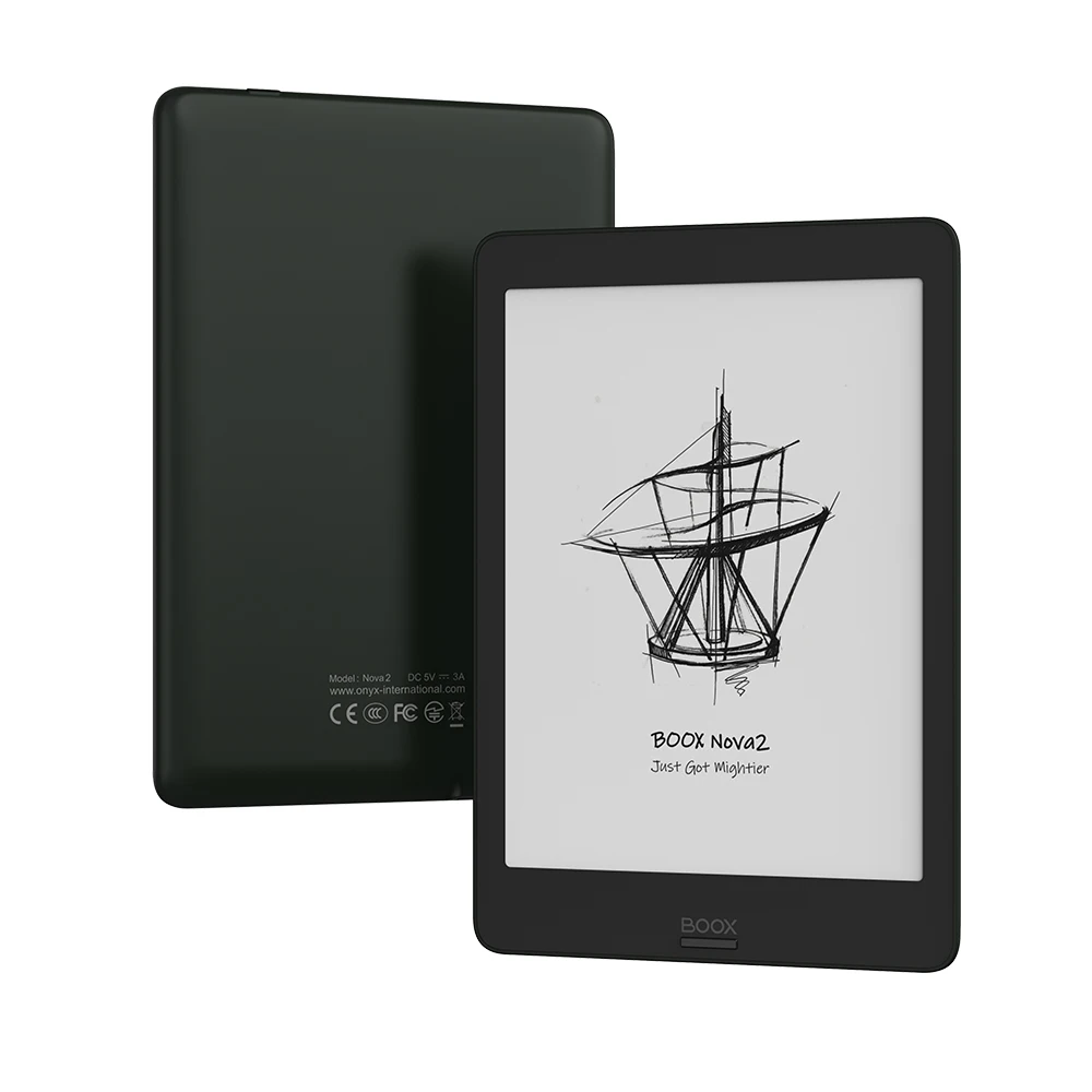 
Новейшая модель 2020 года, электронная книга BOOX Nova2 7,8 дюйма с теплым и холодным светом и ручкой wacom, подходит для чтения электронных книг 