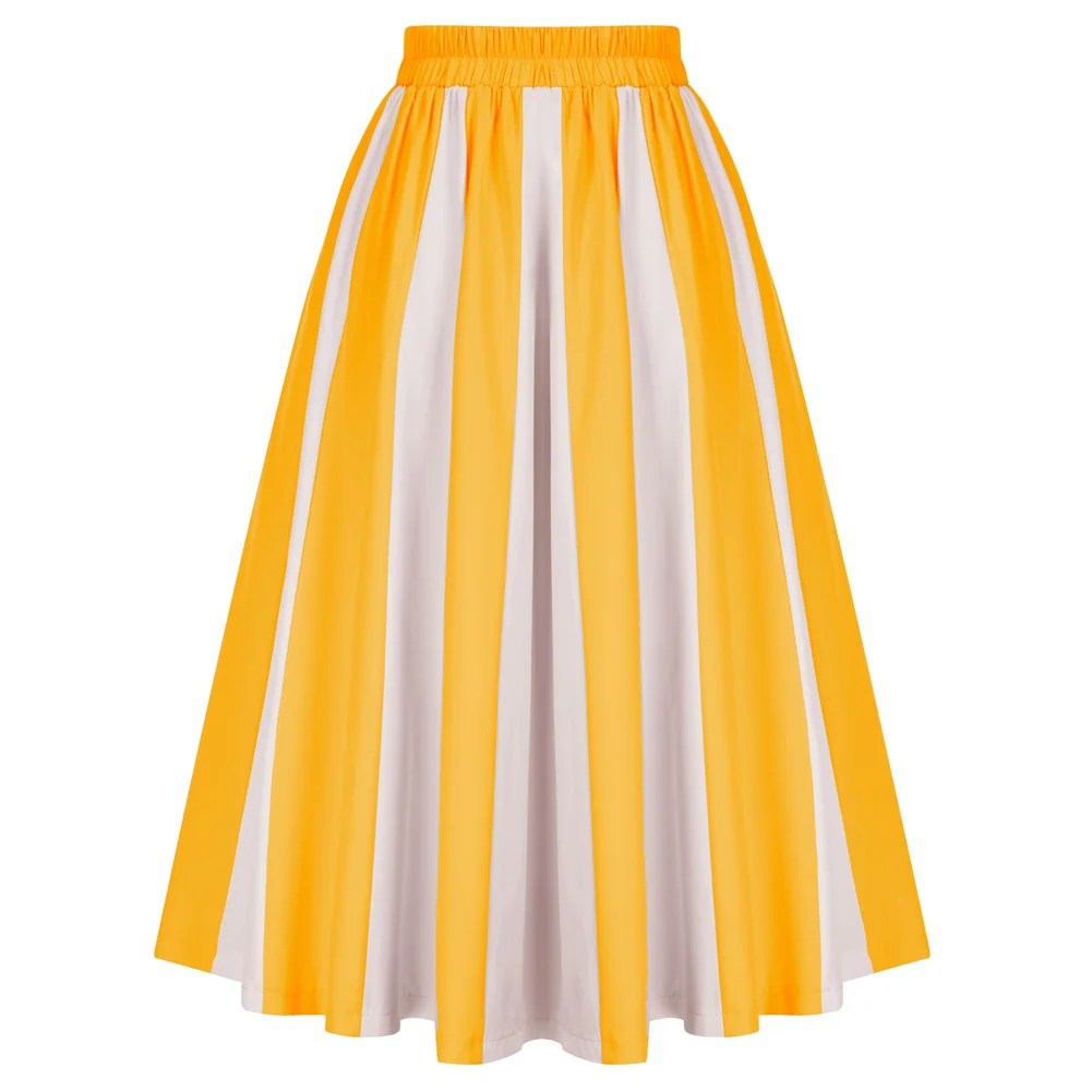 high waist lady satin asymmetric girls fashion breathable pleated skirt