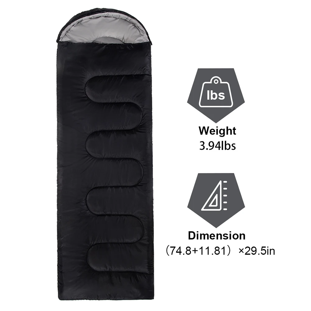 Водонепроницаемый портативный уличный конверт для прогулочной коляски, ультралегкий спальный мешок для кемпинга