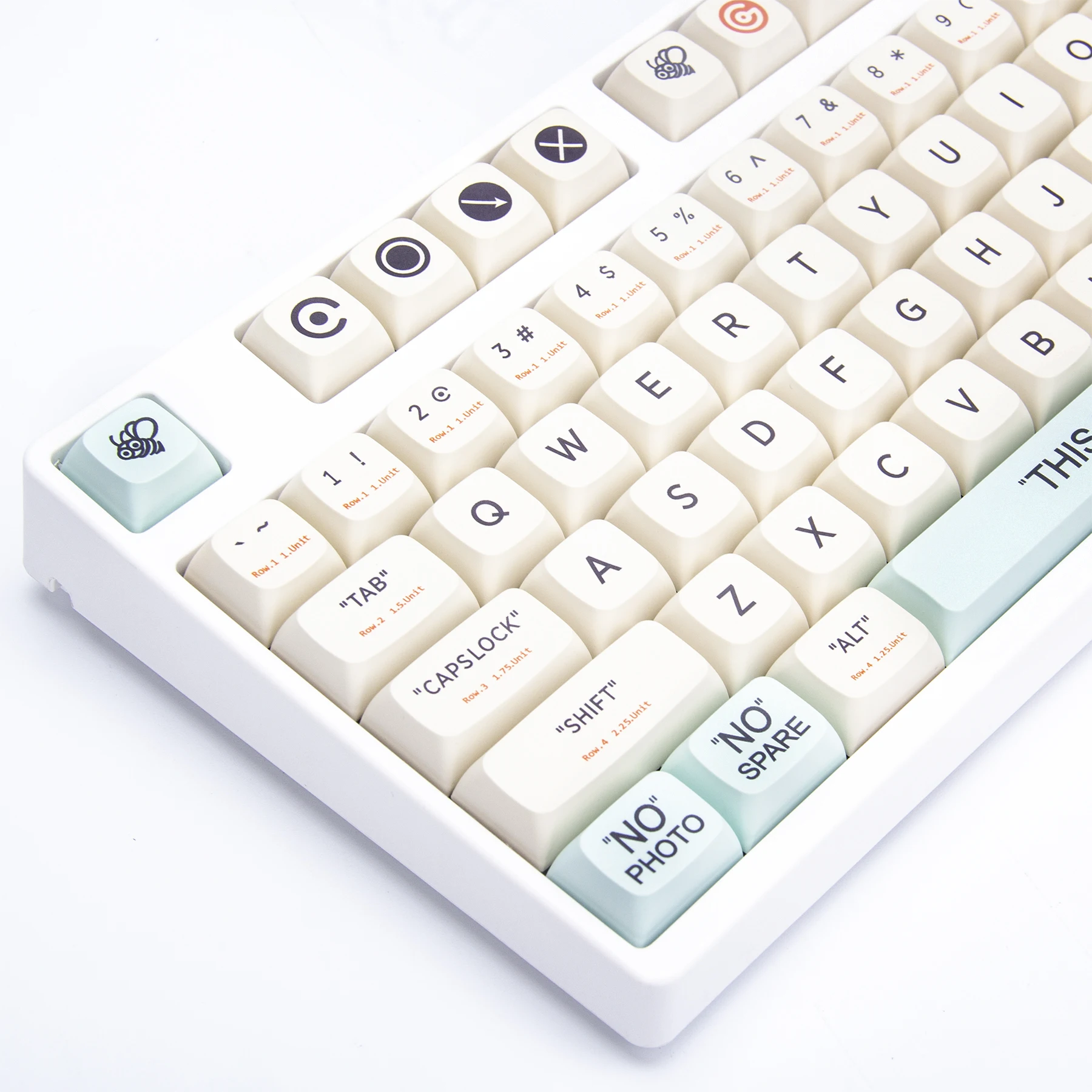 Новое поступление популярные потребительские 144 клавиши с сублимационной печатью игровые колпачки для клавиш