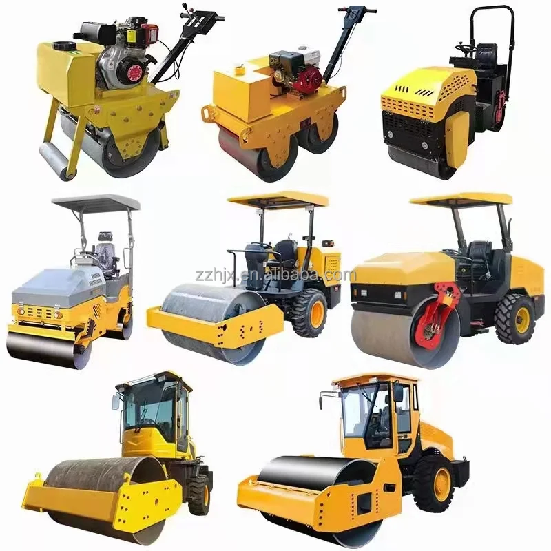 1Ton 2Ton 3Ton High Quality Mini Road Roller Chain Roller With Wheel Width 600Mm