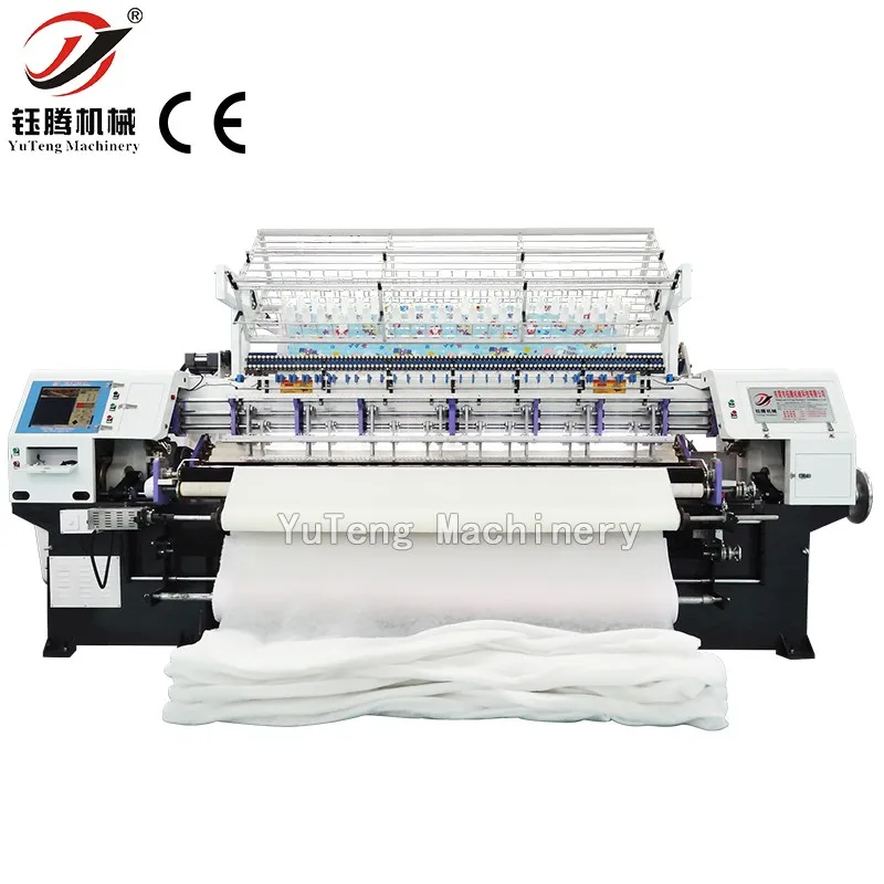 
Многоигольная стеганая машина для одеял, машина для производства постельного белья, промышленная стеганая машина 
