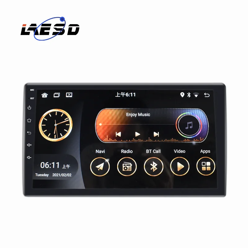 Автомобильная аудиосистема Leshida JA750, универсальный сенсорный экран, 2 din, android, автомагнитола с 7/9/10, 1 дюйм, fm, стерео, gps, Авторадио