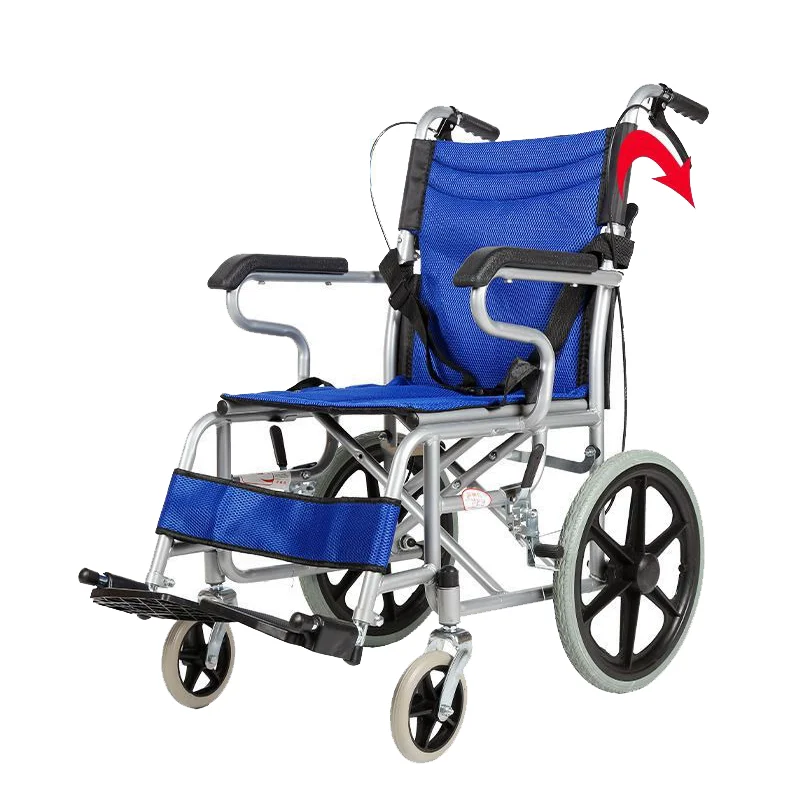 Wholesale Hot Sale Thickened Steel Wheelchair Folding Portable Toilet For Elderly Medical Handicap Patients Wheeled Chair