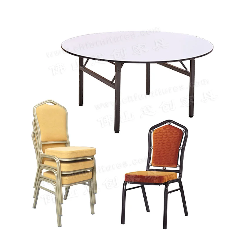 
Коммерческий складной стол для конференций с меламиновым деревянным верхом 