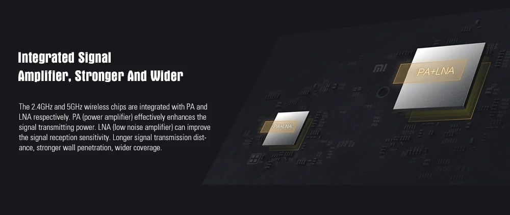 New Arrival Xiaomi Mi 4A Dual Band AC 1200M Smart Wireless Wifi Router