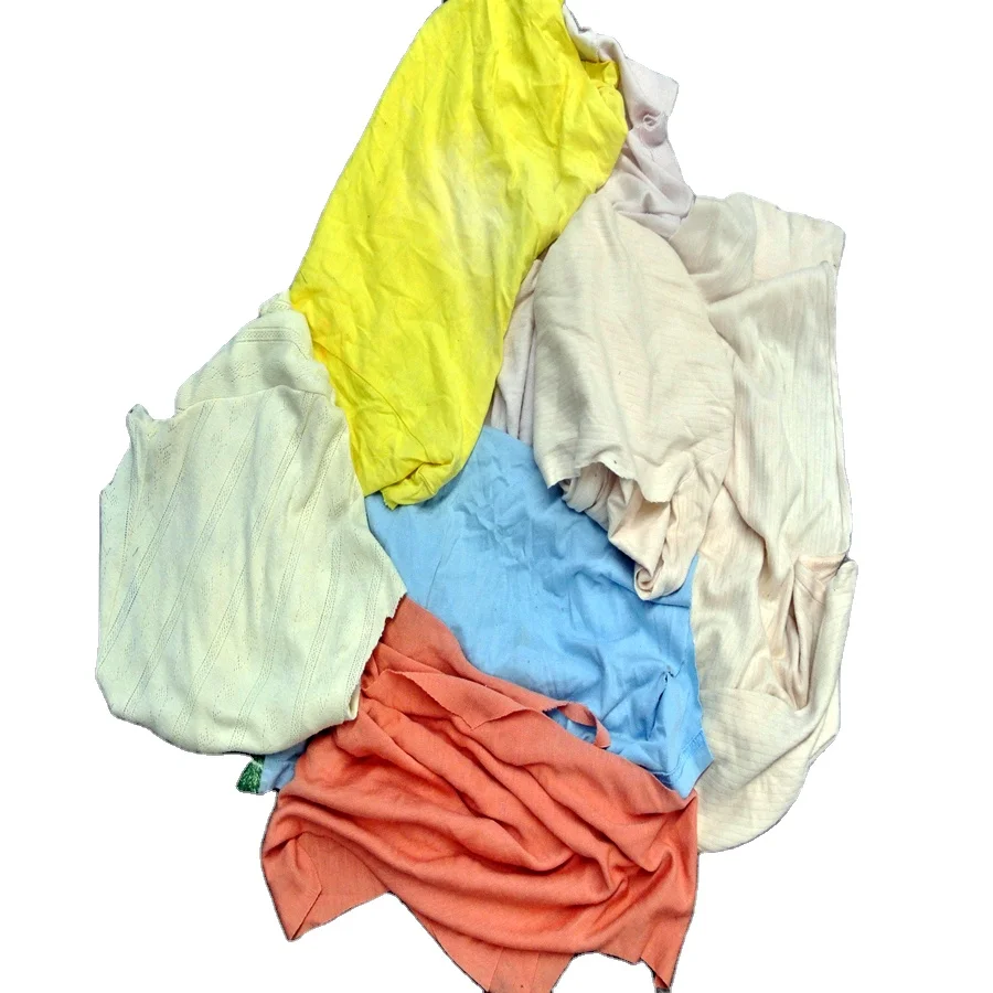 Дешевые ручные режущие зажимы промышленные чистящие тряпки легкие цветные для футболок смешанные