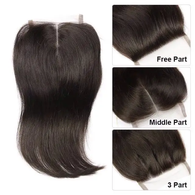 Drop Shipping cheap 3 bundles of Brazilian 100% virgin human hair and 4x4 closure wholesale frontal lace closure with bundles
