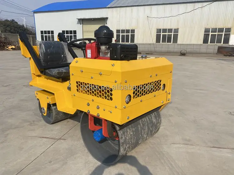 1Ton 2Ton 3Ton High Quality Mini Road Roller Chain Roller With Wheel Width 600Mm