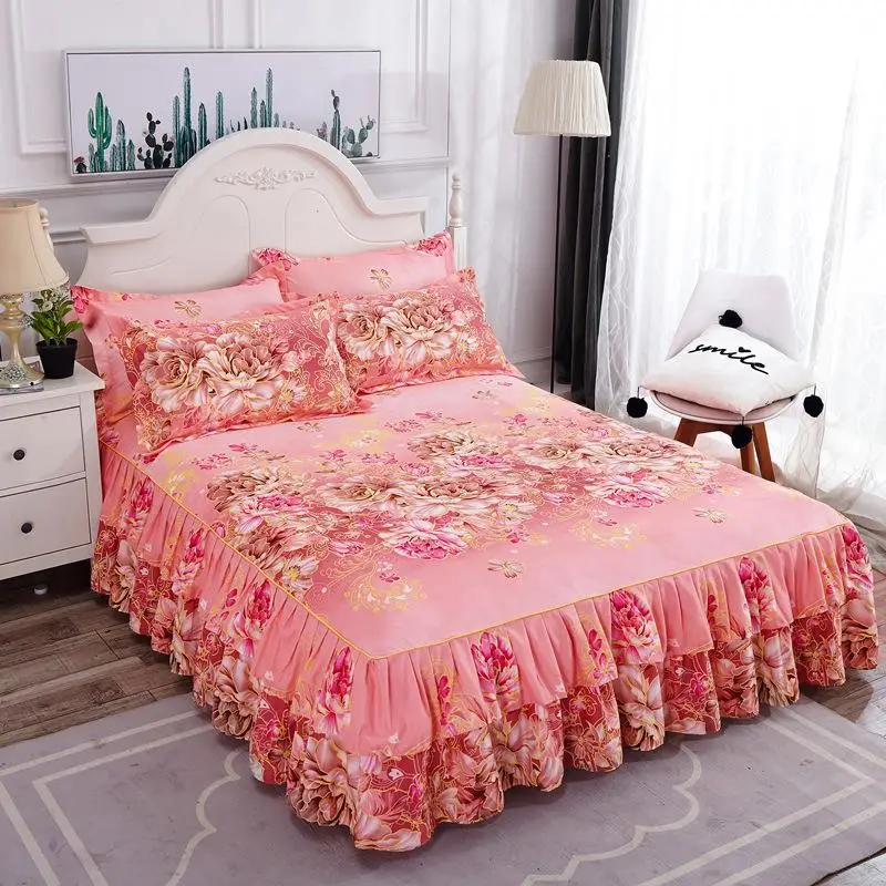 Factory home Textile Wholesale Hotel Luxury King Queen Size bed sets 3 Piece Comforter Bed Sheets Bedding Set