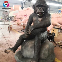 Аниматронные реалистичные искусственные животные, орангутан, фабрика Zigong