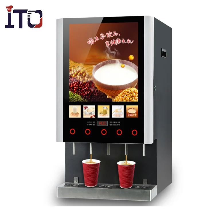 Коммерческая полностью автоматическая кофеварка для монет, эспрессо, кофемашины для отеля
