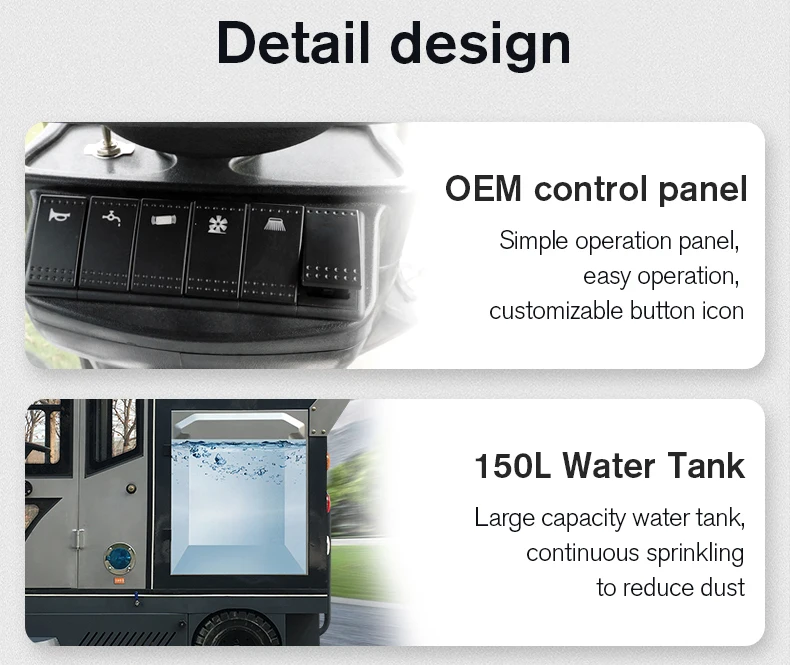 Hot Sale Best Durable Intelligent Street Sweeper