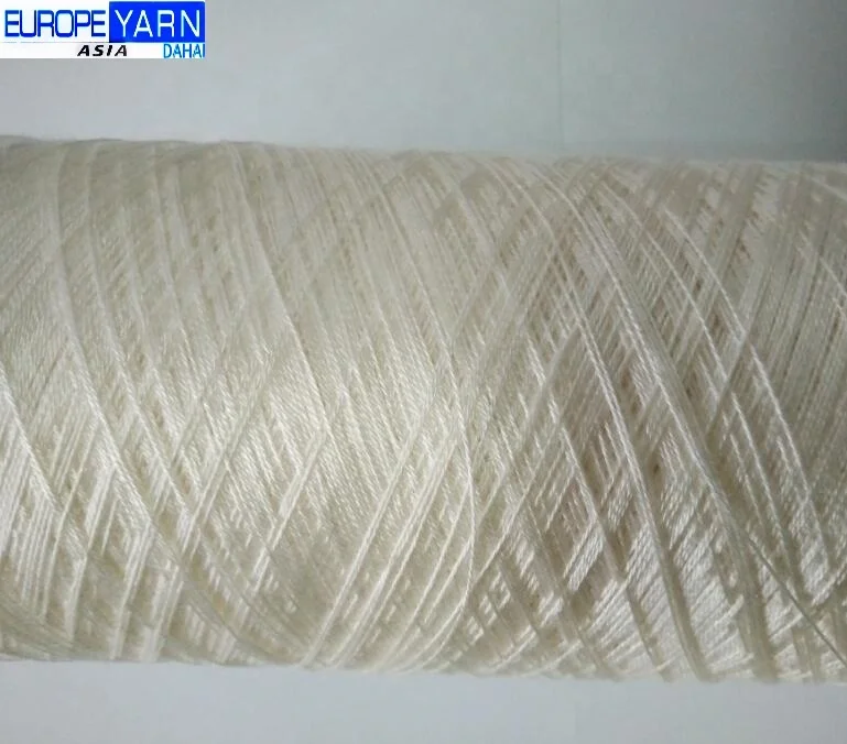
 Эко-дружественных 100% окрашенные из синтетической ткани шелковая пряжа для ковровых покрытий  