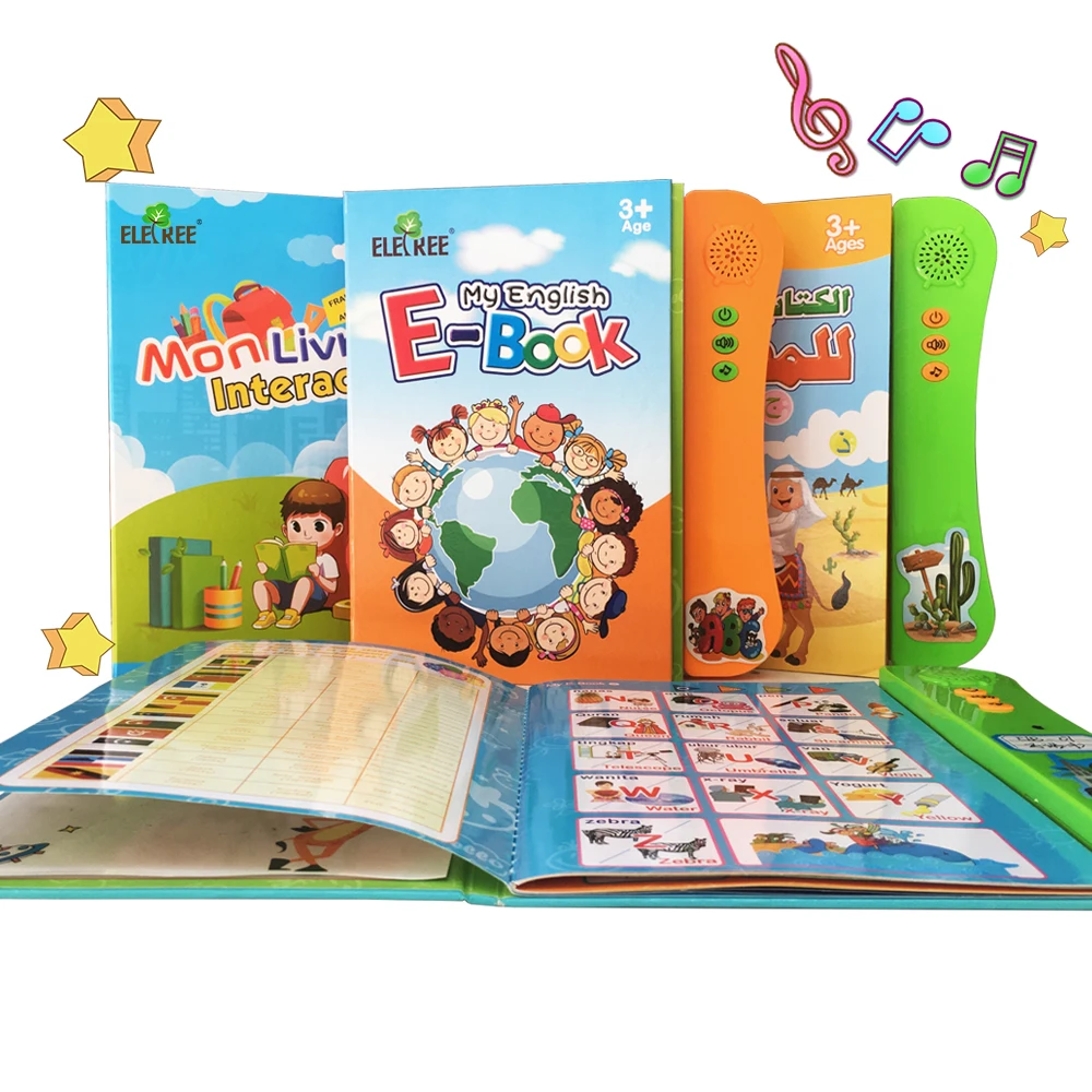 
 Франция и английский говорящая книга для детей подарок образование звуковые книги учим слова/Животные/песни/фрукты/части тела  