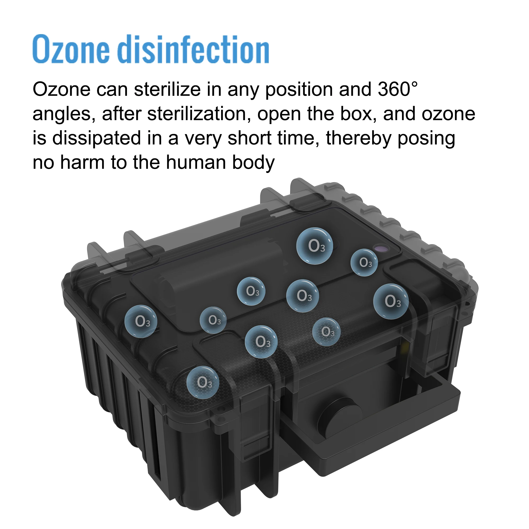 Смарт-стерилизатор озона UVC, мини-перезаряжаемый стерилизатор, ручное дезинфекционное оборудование