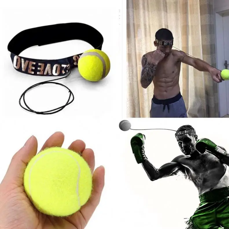 
Боксерский мяч, повязка на голову, тренировочный мяч, повязка на голову, боксерские скоростные мячи для мужчин 
