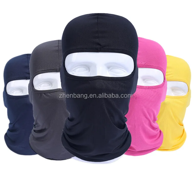 Балаклава, Балаклава, капюшон GOLOVEJOY XTJ22, оптовая продажа, индивидуальная Спортивная маска для лица из ледяного шелка с 1 отверстием, вышитый логотип, обычная велосипедная маска Bl