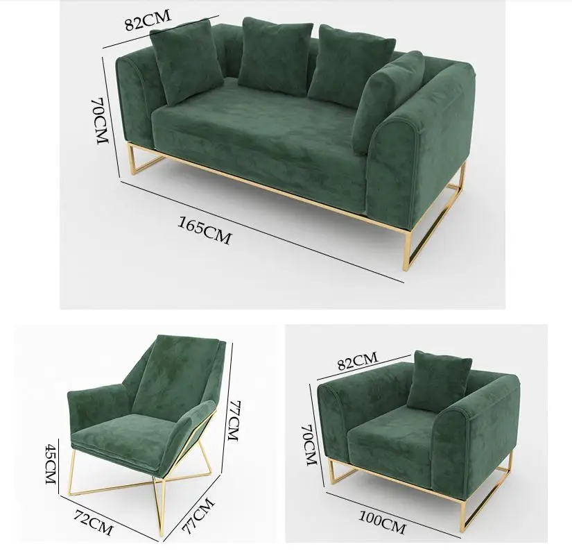 
 Скандинавский современный угловой диван для гостиной, роскошный бархатный Мягкий складной диван-кровать, воздушное откидное кресло для отдыха  