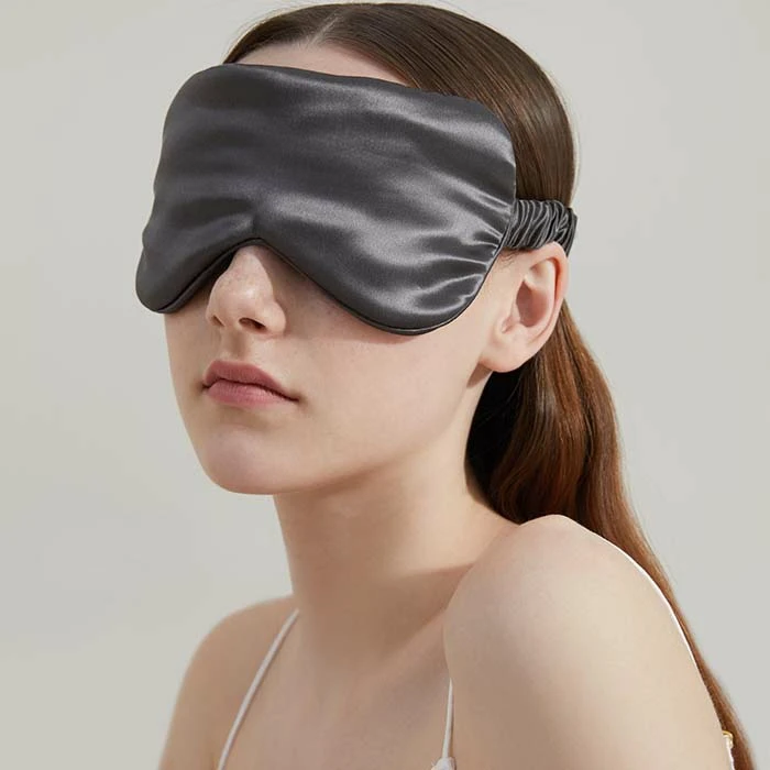 Популярная шелковая маска для глаз, шелковая маска для сна для мужчин и женщин