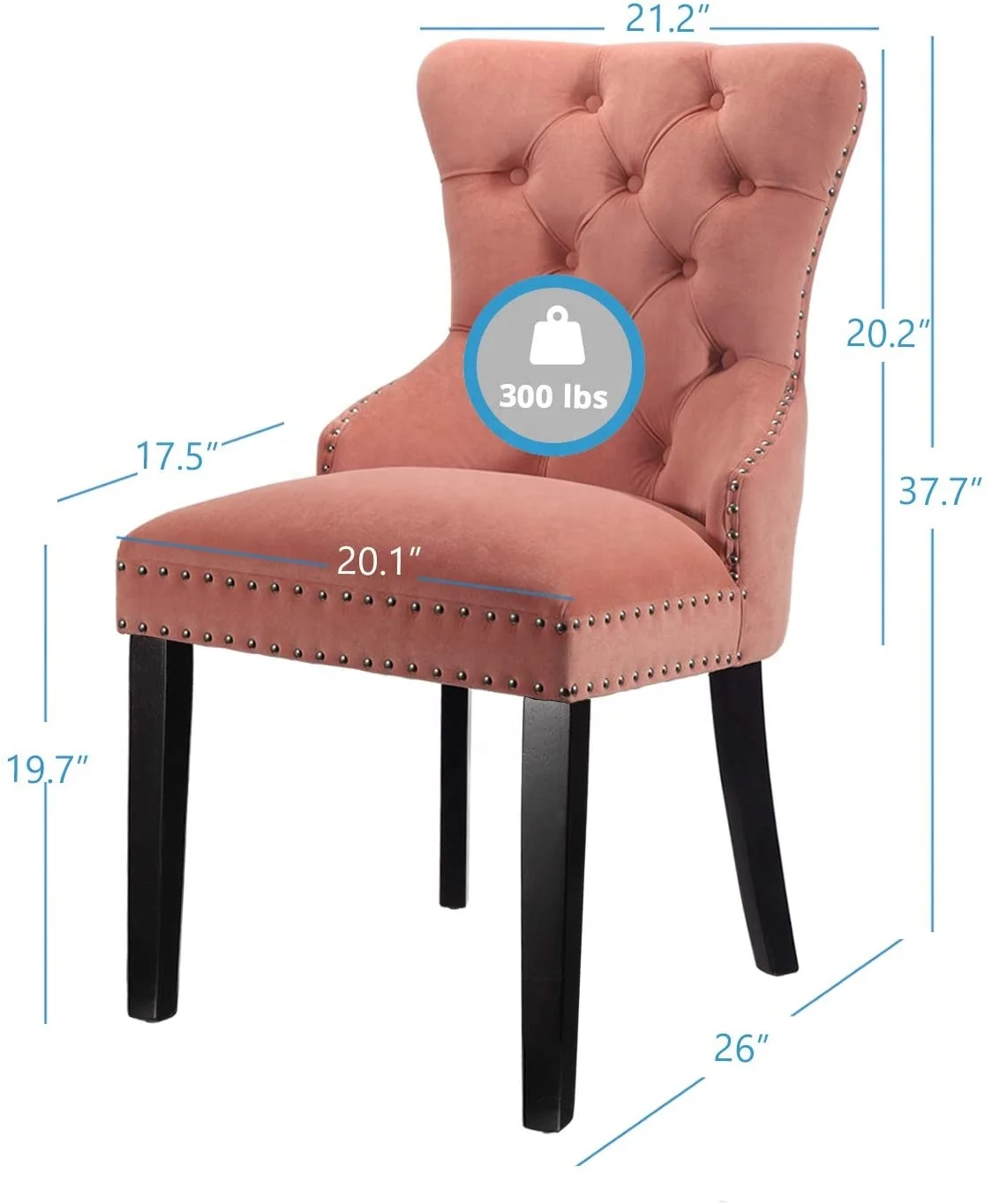 Новый дизайн, стул от поставщика, стул с пуговицами, роскошные обеденные стулья из твердого бархатного дерева в скандинавском стиле для гостиниц