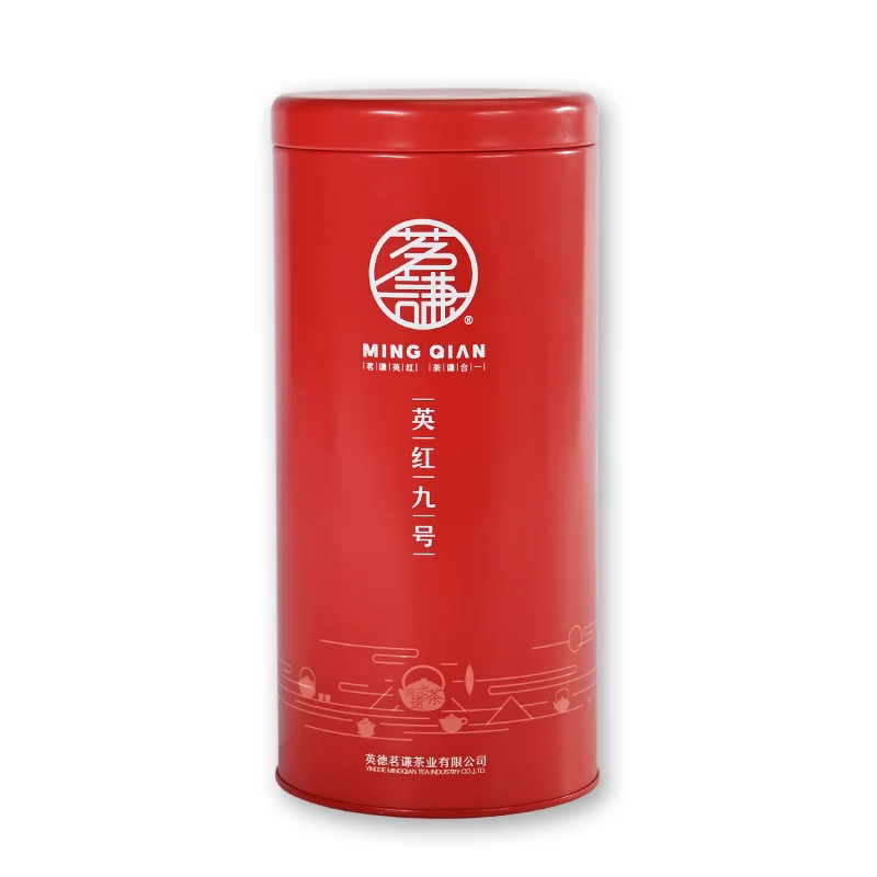 
 Китайская круглая кофейная жестяная коробка, упаковка с крышкой для вилки, оптовая продажа, жестяная банка для чая  