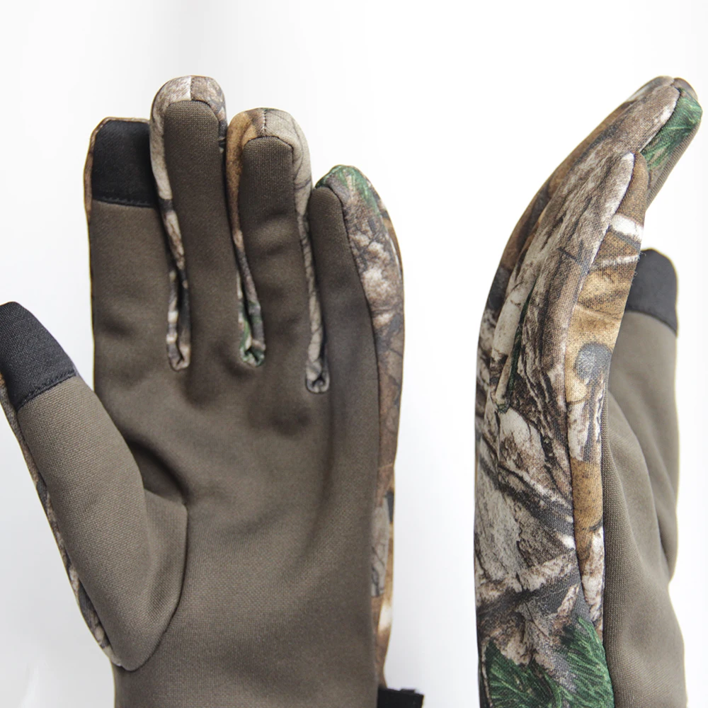 
Флисовая перчатка, настоящая древесная флисовая перчатка для бега на открытом воздухе 