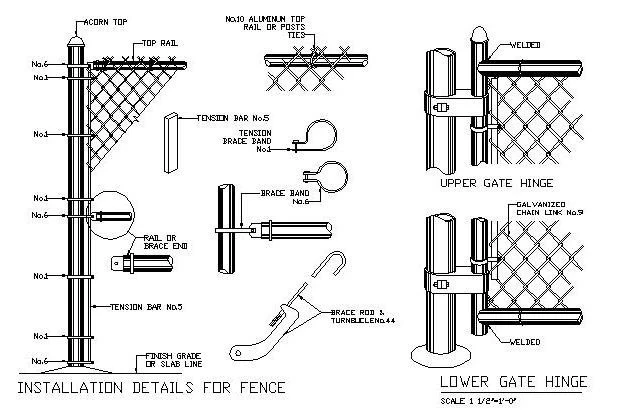 8 foot fence7
