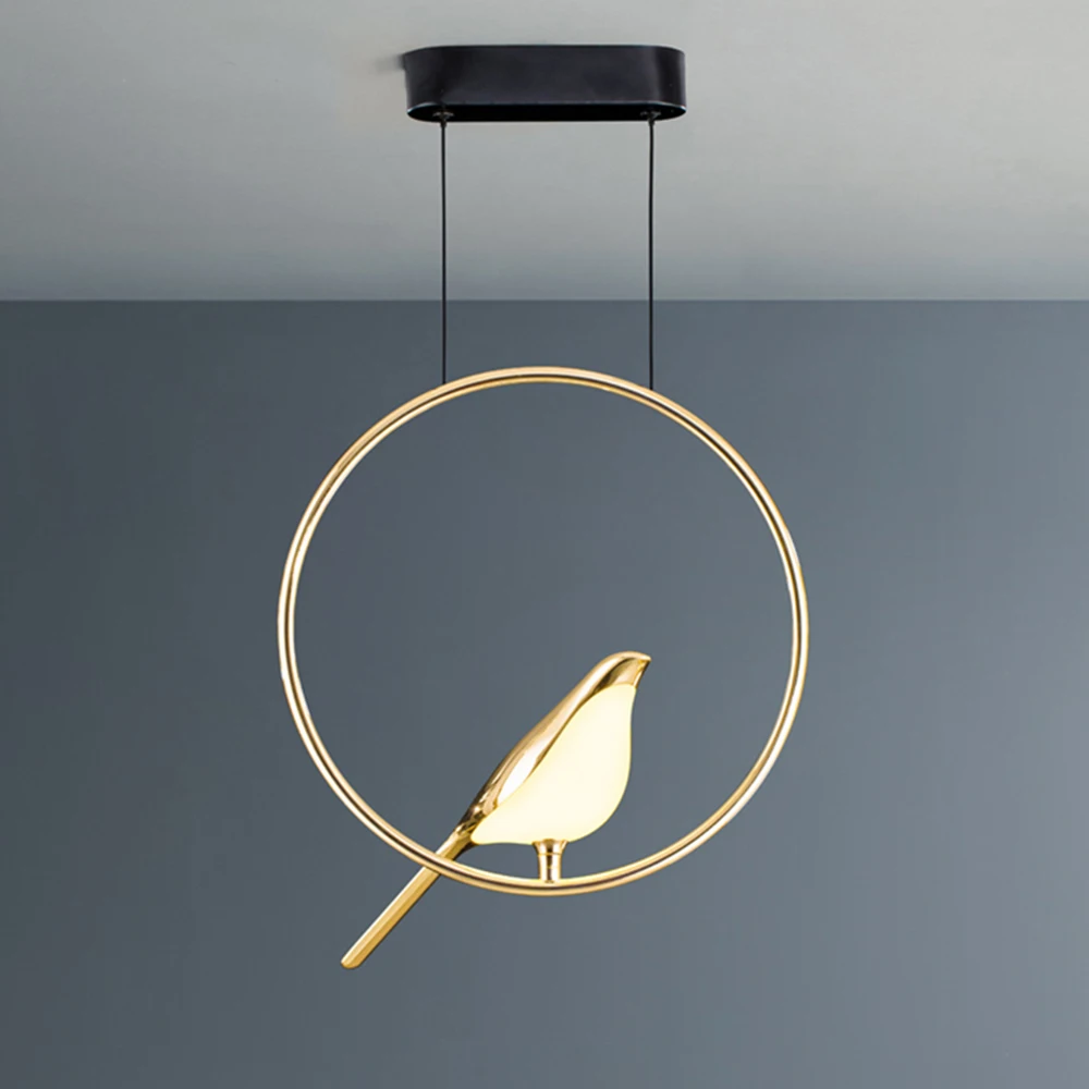 Светильник Kasanto в форме птицы, настенное бра singel, постмодерн, птица, светодиодная подвесная настенная лампа