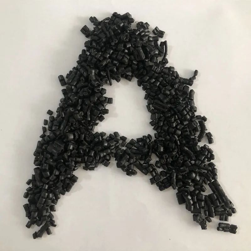 Лидер продаж черный переработанный пластик полиэтилен переработанные
