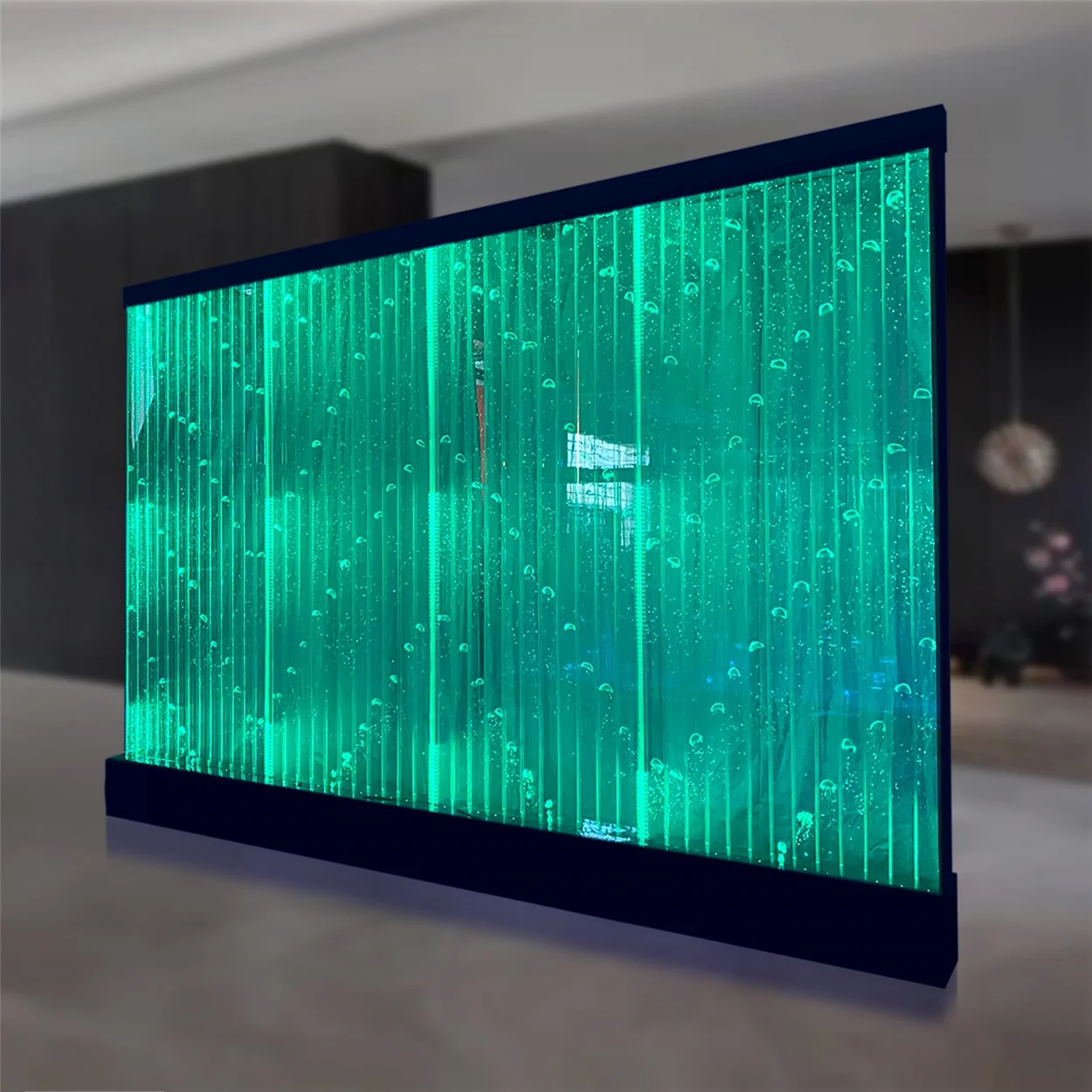 Идеи для украшения интерьера комнаты, светодиодная цифровая акриловая пузырьковая стена