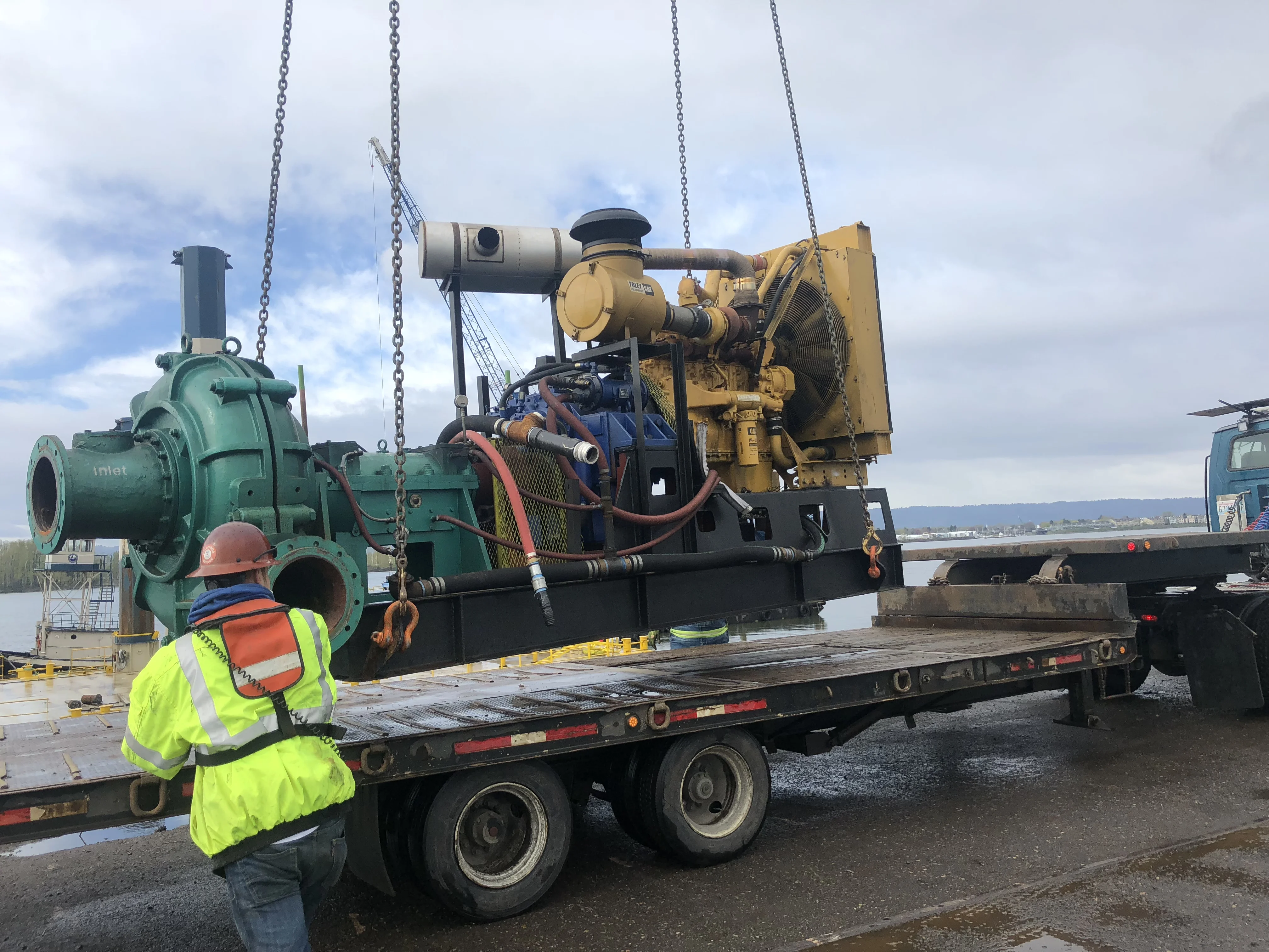 Diesel Dredging Sand Pump