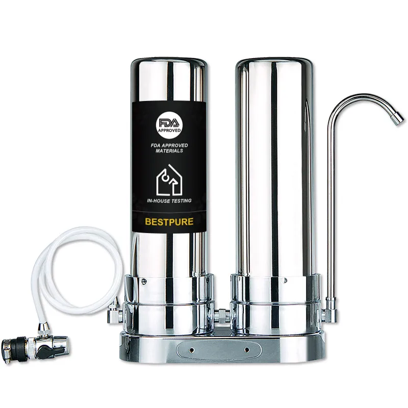 Щелочной воды дома Система 2-х стадийной мини питьевой воды при помощи обратного осмоса фильтр