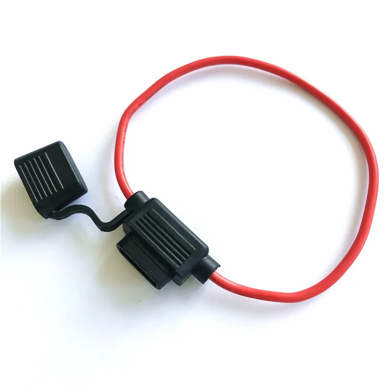 
 In-Line custom 12awg 30cm wire length ATC ATO Fuse Holder with 40A fuse  