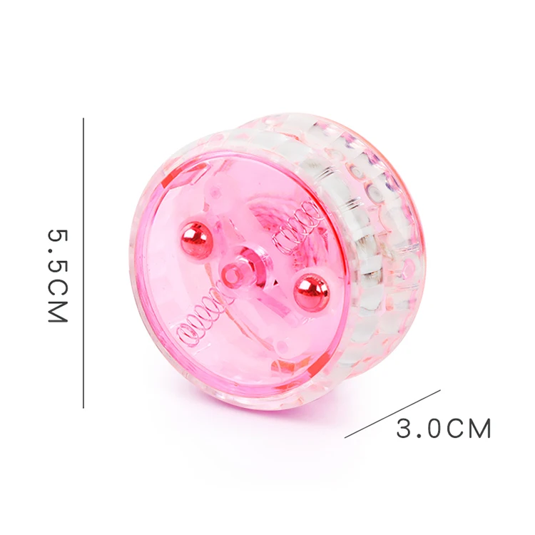 
 2021 tik tok hot sell LED Glow Light Up Clutch YOYO Luminous Yo-Yo Ball Flashing Funny Toys for unisex  