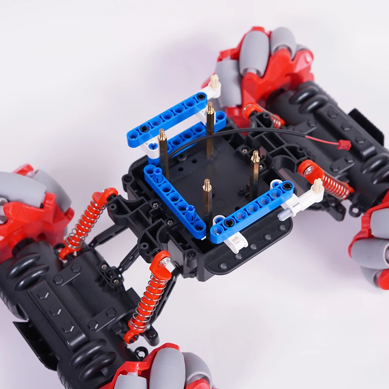 Модернизированный Многофункциональный полноприводный автомобильный стартер умный робот шасси обучающий автомобильный комплект