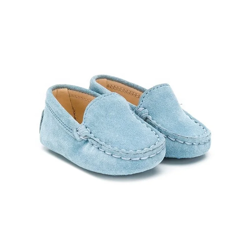 
 Spring Autumn Soft Suede Baby Walking Loafer Slip-On Baby Casual Shoes Boys  