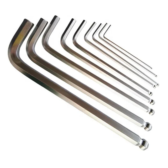 
Ручные инструменты, шестигранный ключ 1,5-10 мм, 9 шт., набор шариковых шестигранных ключей 