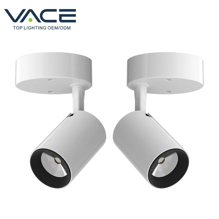 VACE Rohs CE алюминиевый белый черный 5 Вт 7 Вт 9 Вт Потолочный подвесной светодиодный Трековый светильник