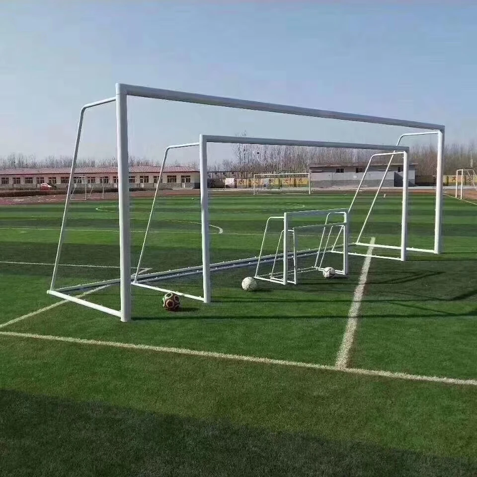 Китай, профессиональное футбольное тренировочное оборудование, стальная цель для футбола 8*24, 11 человек, на продажу