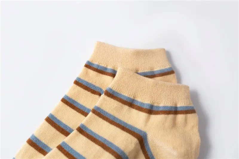 
 Летние тонкие зимние женские носки с заниженной талией из полиэстера и хлопка  