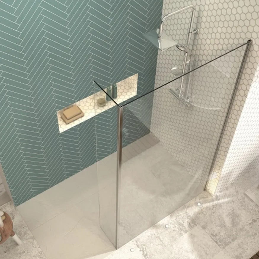 
Стеклянные панели для ванной и душа 
