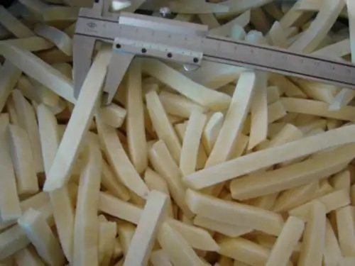 
 Технология IQF для свежих картофельных «Холодное сердце» предварительно обжаренных во фритюре картофеля фри  