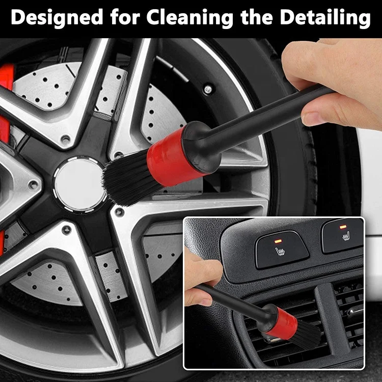 
Набор мягких мини-щеток для чистки автомобильных колес ESD 