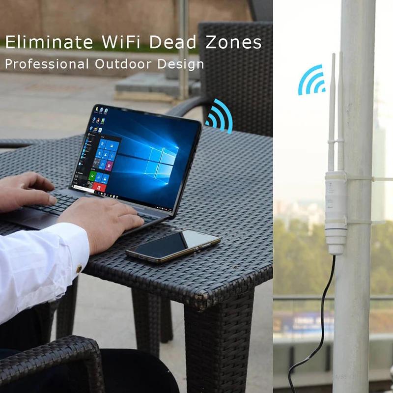 Factory directly Original CE RoHS AC600 600Mbps 500 meters outdoor wifi repeater